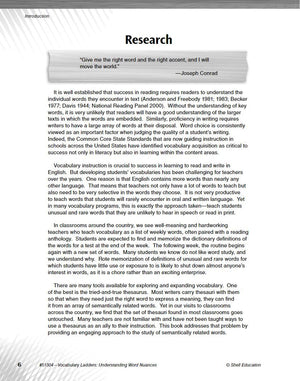 Vocabulary Ladders: Understanding Word Nuances Level 5,Used