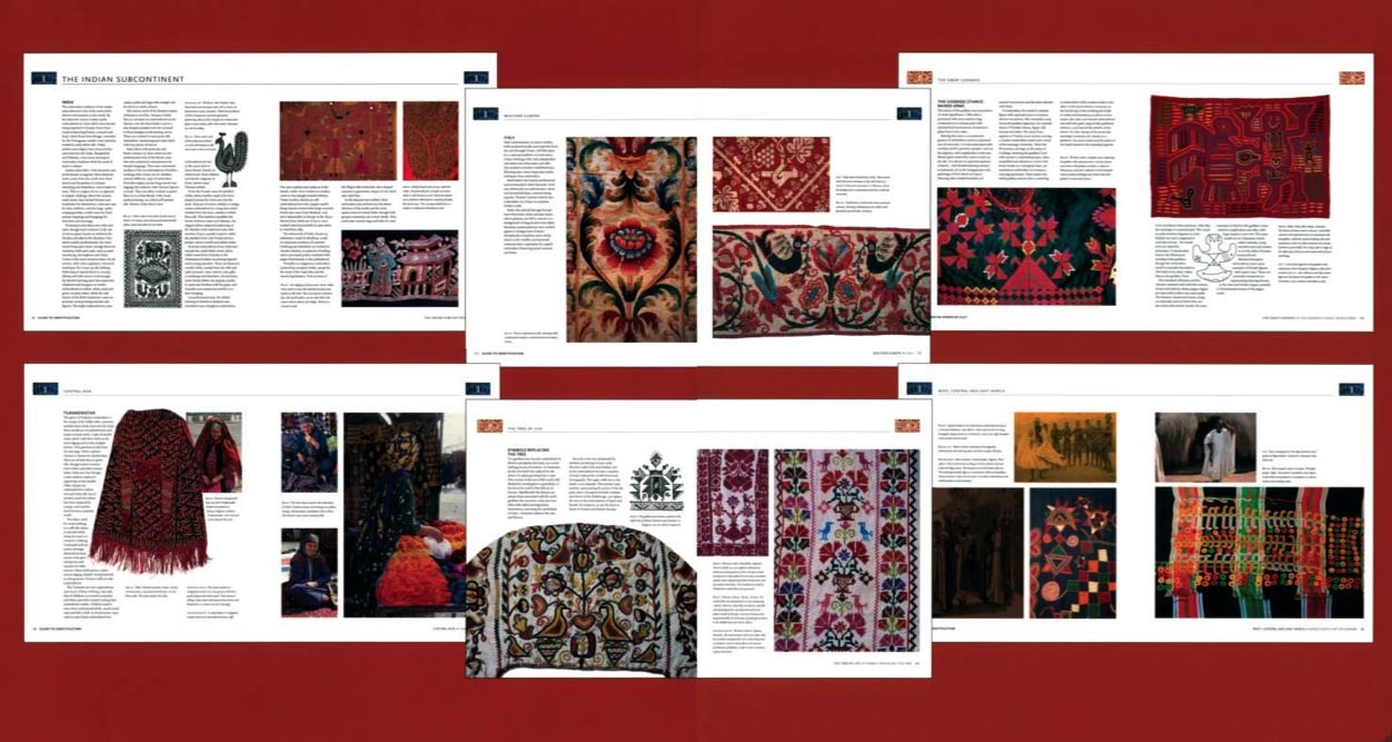 Embroidered Textiles: A World Guide To Traditional Patterns-new
