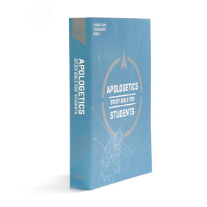 Csb Apologetics Study Bible For Students, Blue Trade Paper, Black Letter, Defend Your Faith, Study Notes And Commentary, Article
