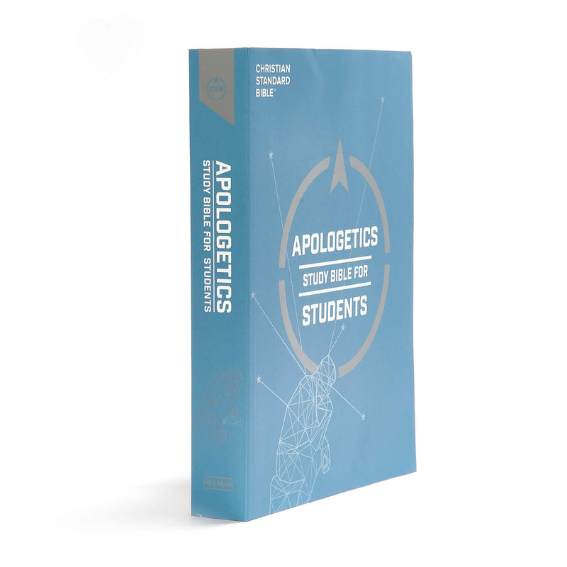 Csb Apologetics Study Bible For Students, Blue Trade Paper, Black Letter, Defend Your Faith, Study Notes And Commentary, Article