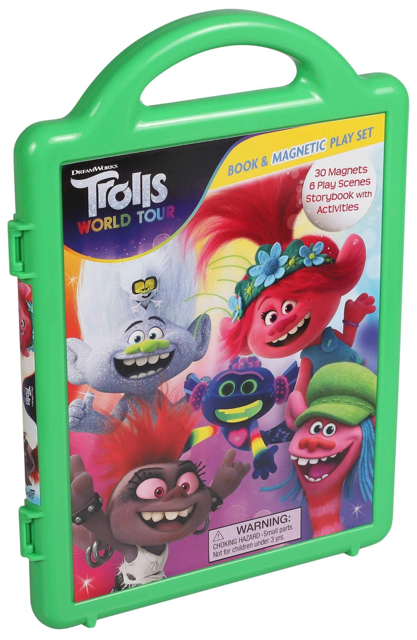 DreamWorks Trolls World Tour: Magnetic Play Set,Used