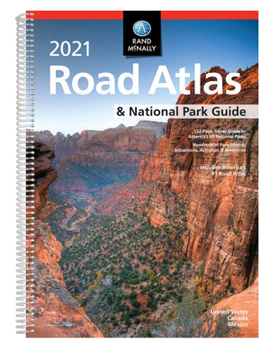 Rand McNally 2021 National Park Atlas & Guide (Rand McNally Road Atlas),Used