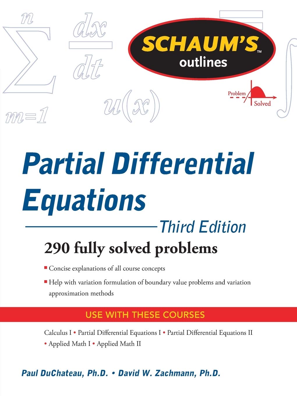 Schaum's Outline of Partial Differential Equations (Schaum's Outlines),Used