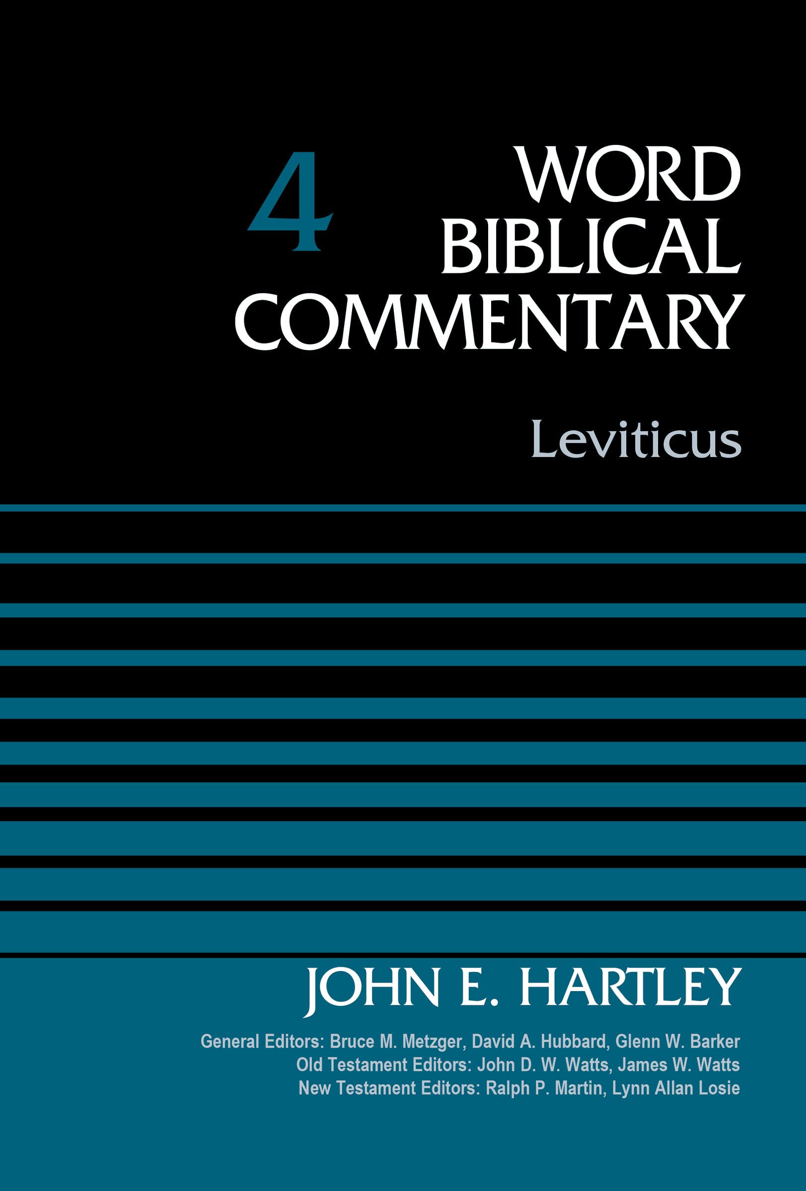 Leviticus, Volume 4 (4) (Word Biblical Commentary),New