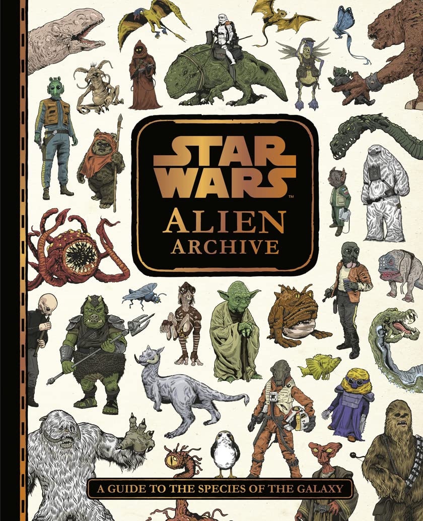 Star Wars Alien Archive Species Guide,Used