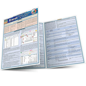 Excel: Pivot Tables & Charts Quickstudy Laminated Reference Guide (Quickstudy Computer)