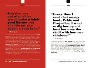 The Little Book of Zingers: History's Finest OneLiners, Comebacks, Jests, and MicDroppers,Used