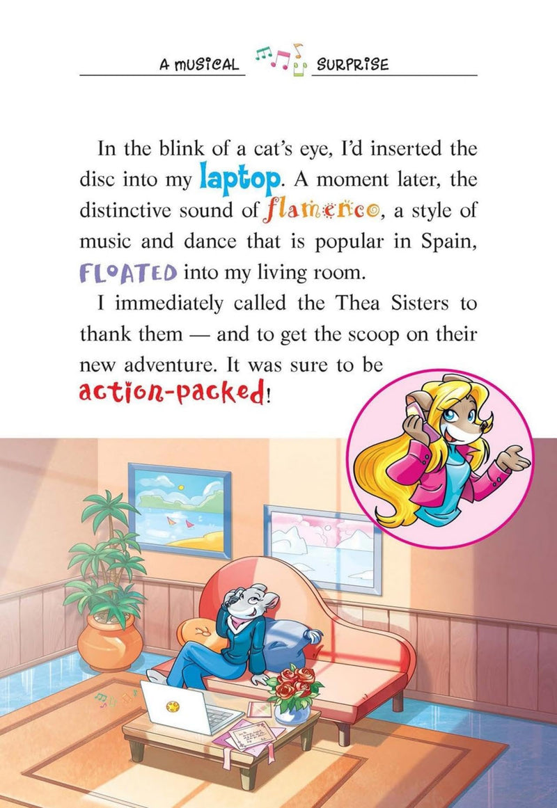 Thea Stilton And The Spanish Dance Mission.,Used