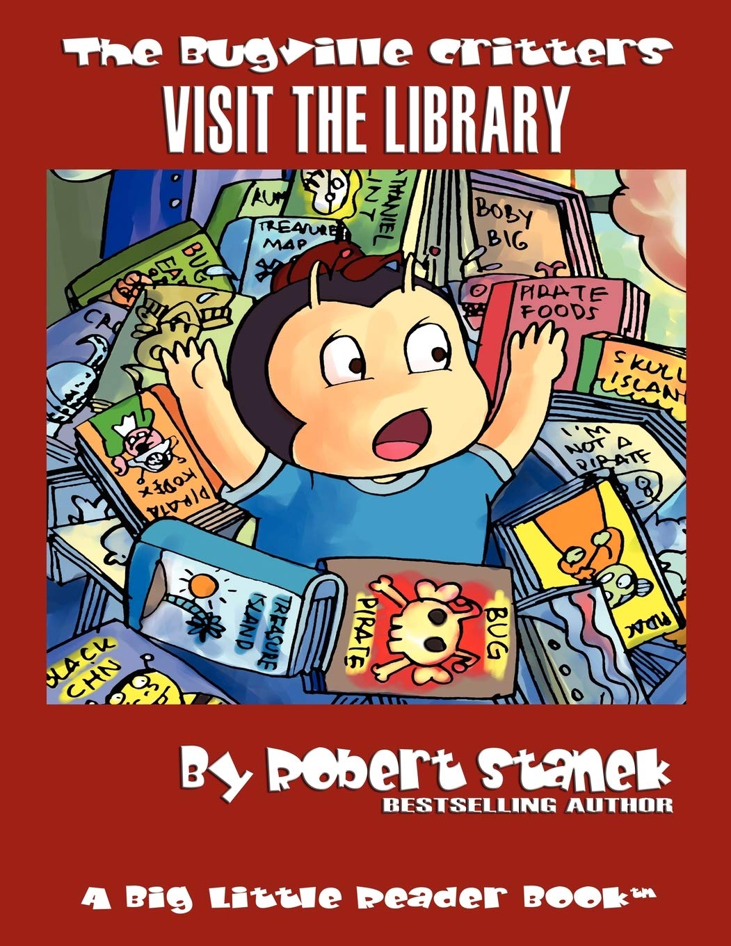 Visit The Library: Buster Bee'S Adventures (Bugville Critters),New