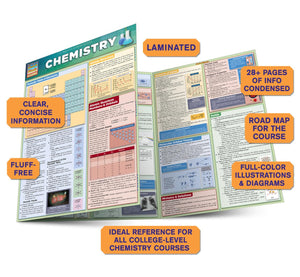 Chemistry: A QuickStudy Laminated Reference Guide (QuickStudy Academic),New