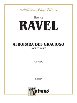 Alborada del gracioso from Miroirs (Kalmus Edition),Used
