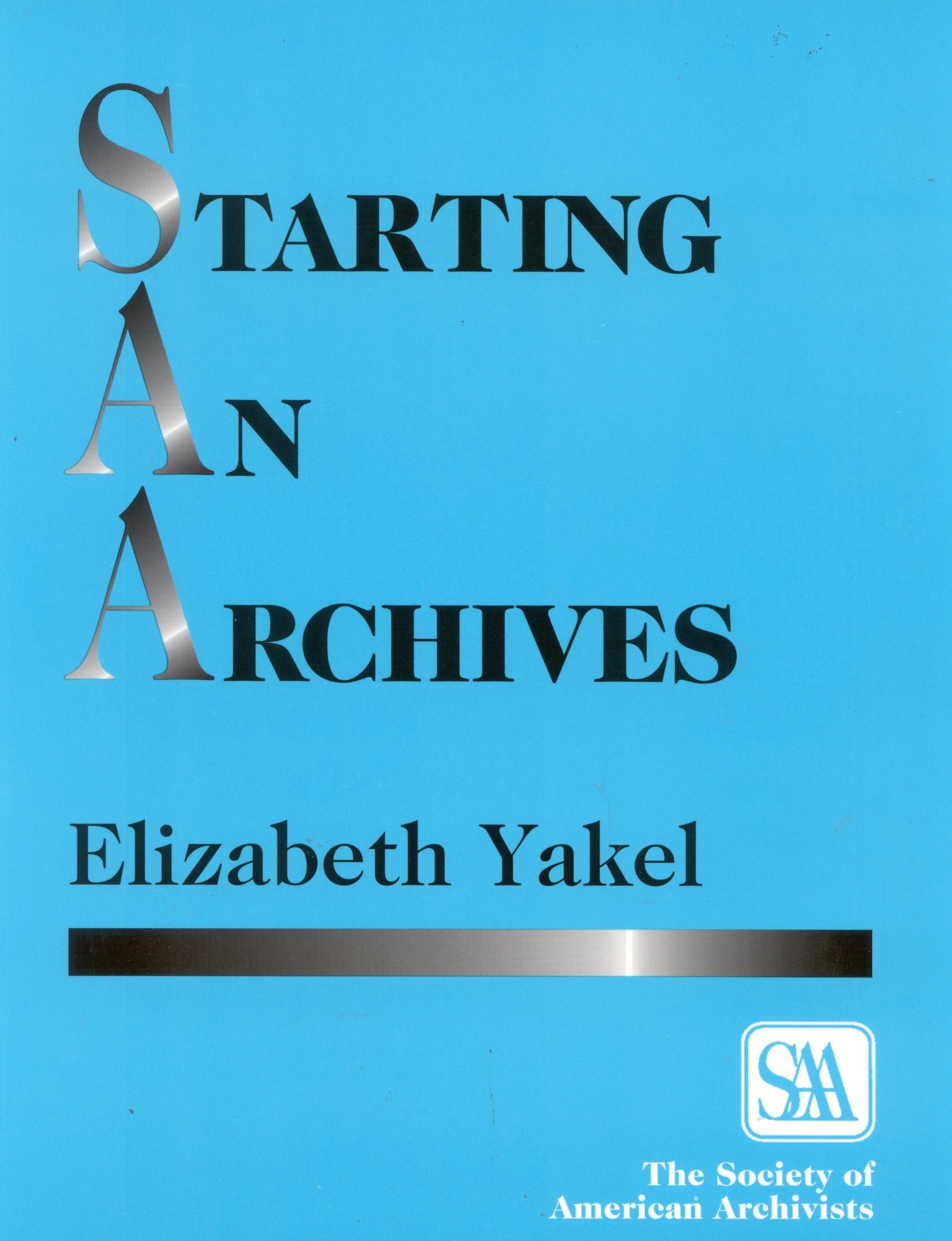 Starting An Archives,Used