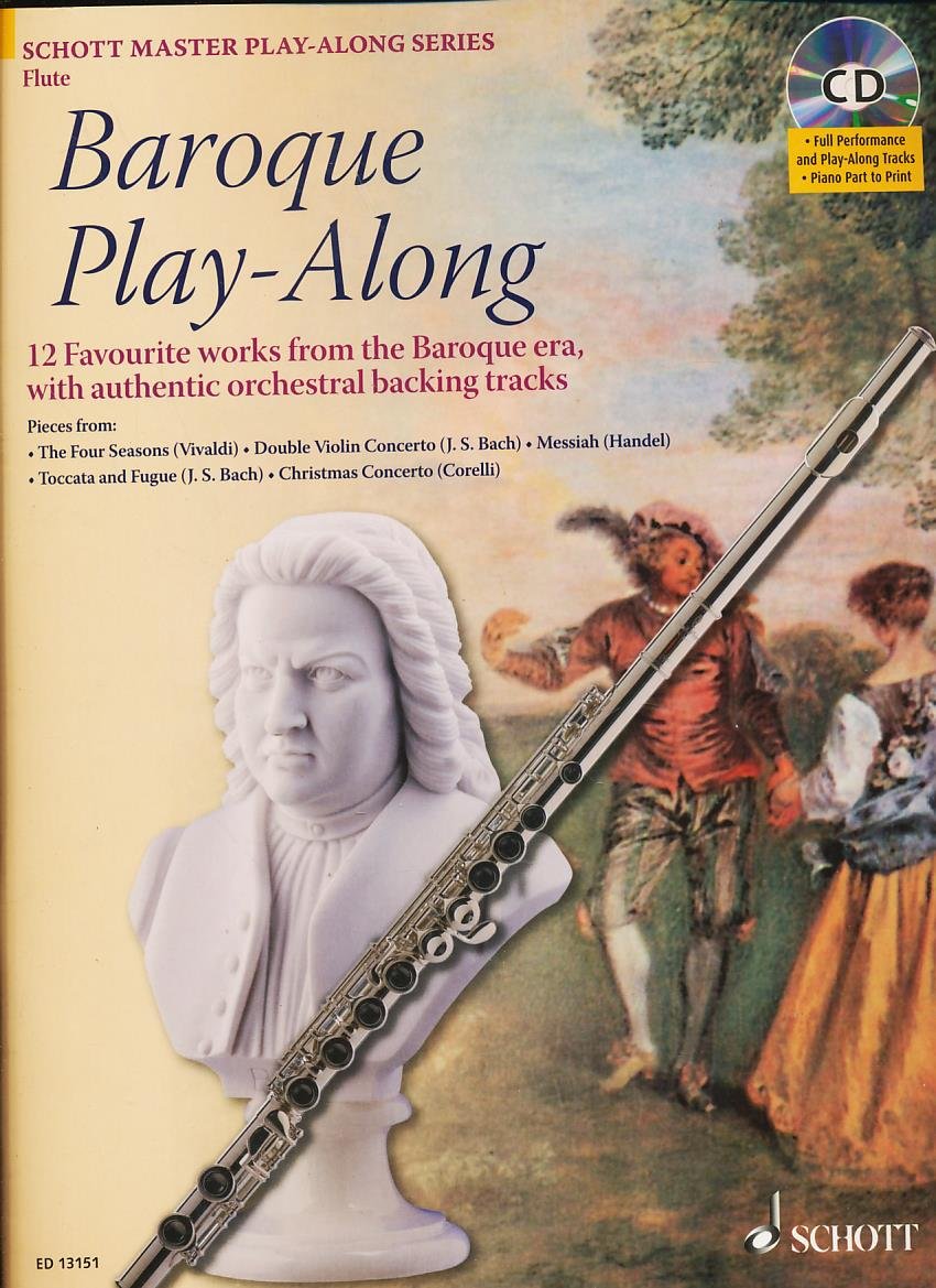 Baroque PlayAlong: 12 Favorite Works from the Baroque Era with authentic orchestral backing tracks,Used