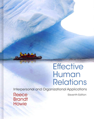 Effective Human Relations: Interpersonal and Organizational Applications (Available Titles CourseMate),Used