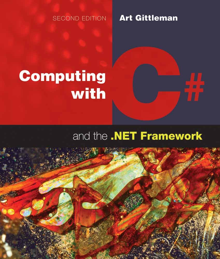 Computing with C# and the .NET Framework,Used