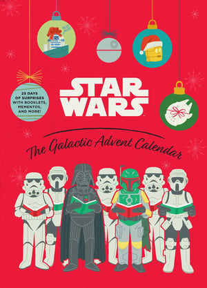 Star Wars: The Galactic Advent Calendar: 25 Days Of Surprises With Booklets, Trinkets, And More! (Official Star Wars 2021 Advent
