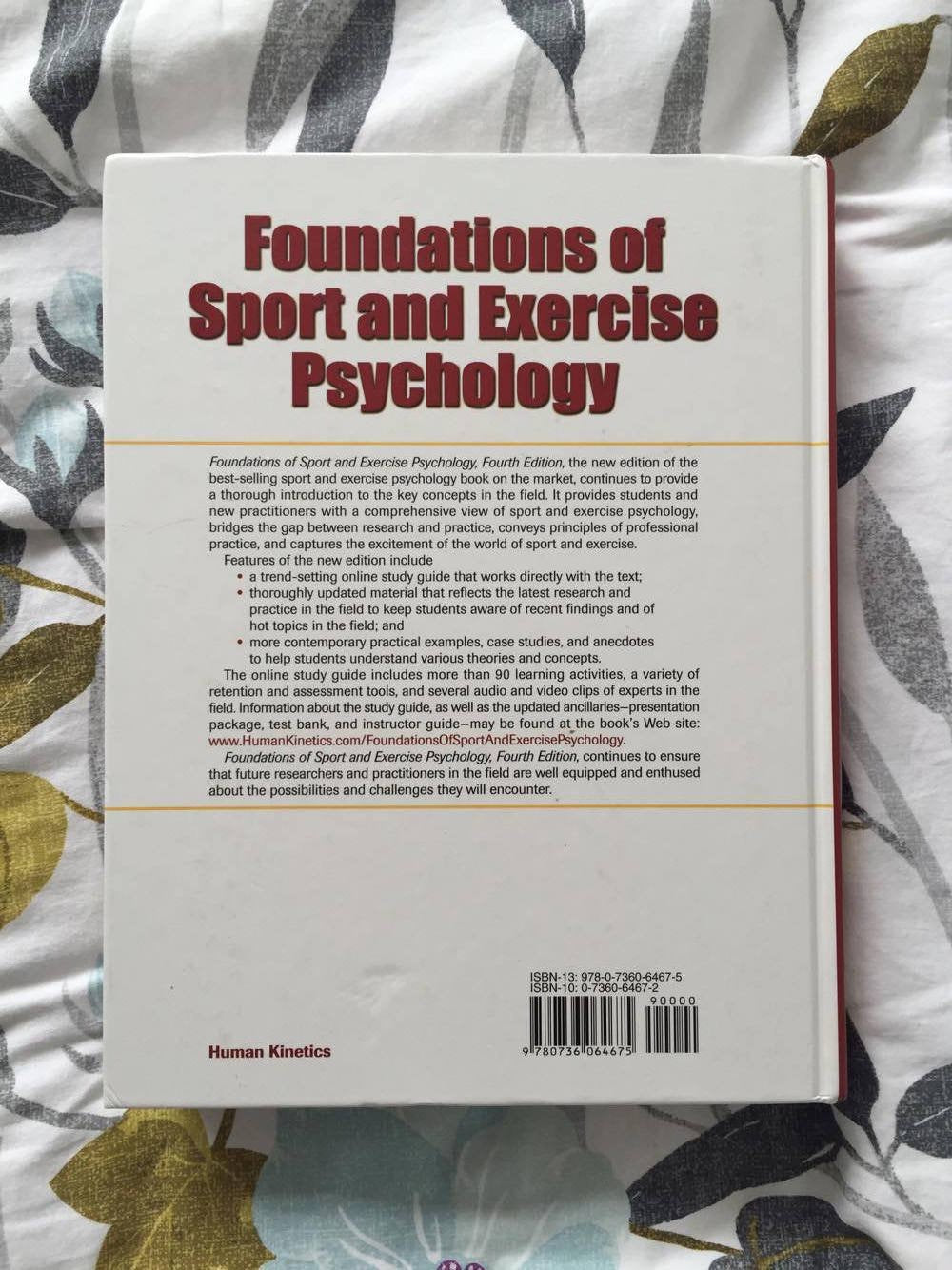Foundations Of Sport And Exercise Psychology,Used