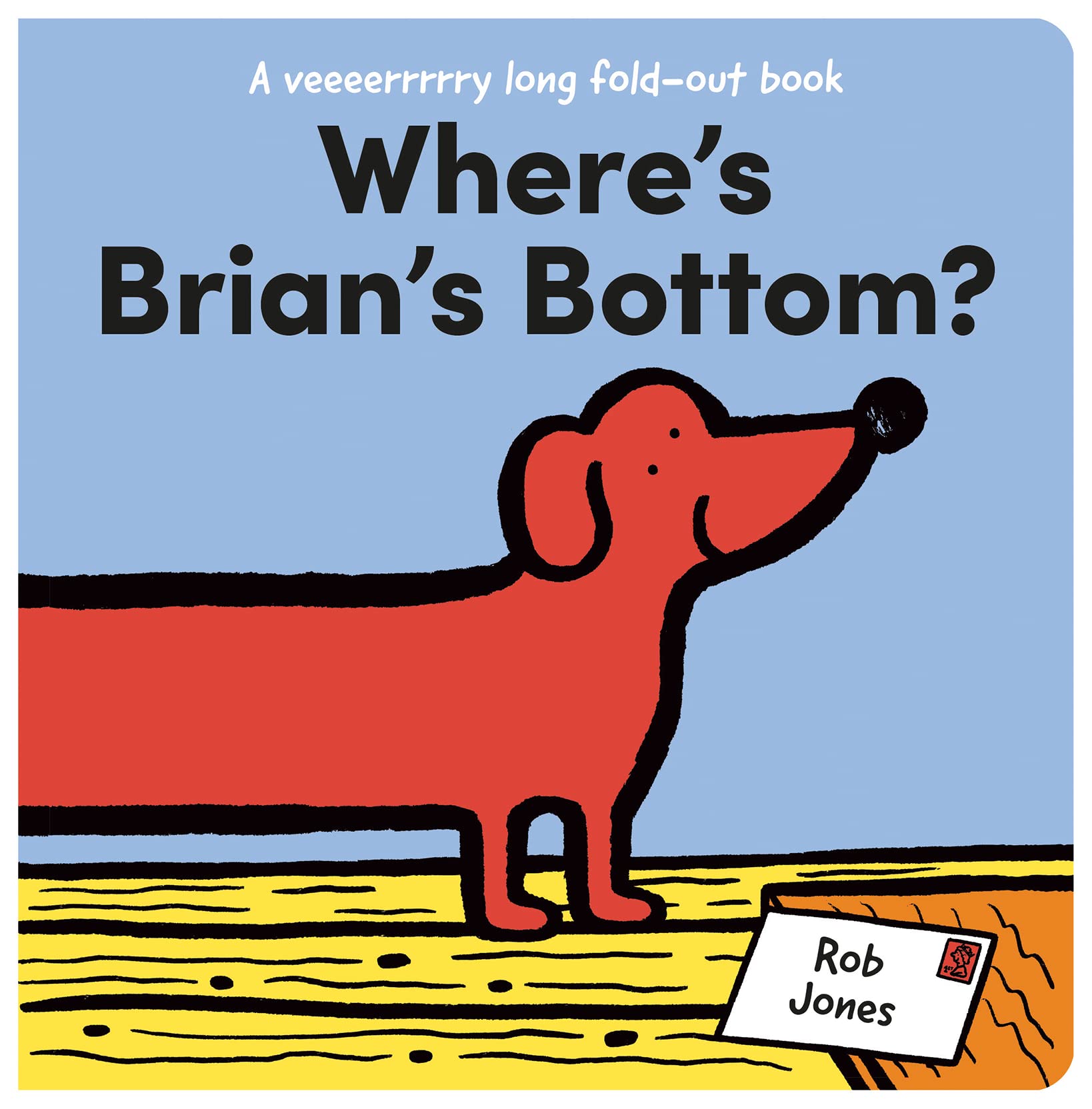 Wheres Brians Bottom? (A VERY long foldout book),Used