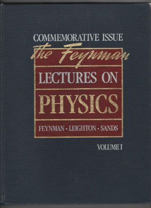 The Feynman Lectures On Physics: Commemorative Issue Vol 1,New