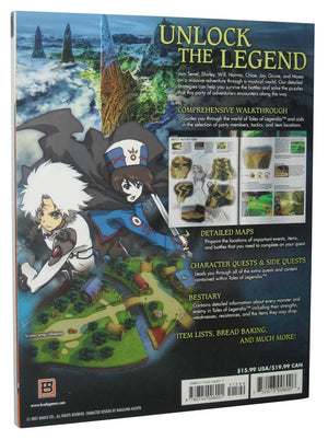 Tales Of Legendia Official Strategy Guide-new