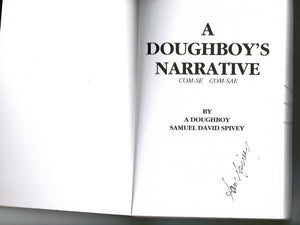 A Doughboy's Narrative: ComSe ComSae,Used