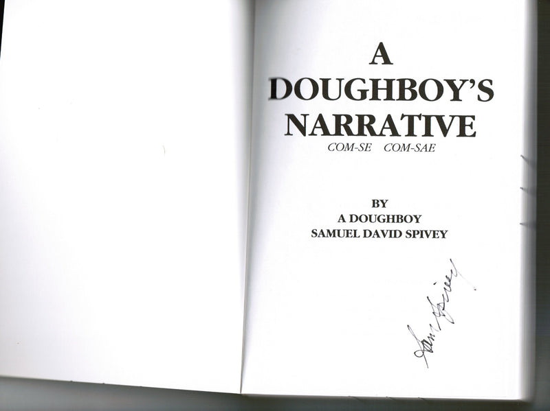 A Doughboy's Narrative: ComSe ComSae,Used