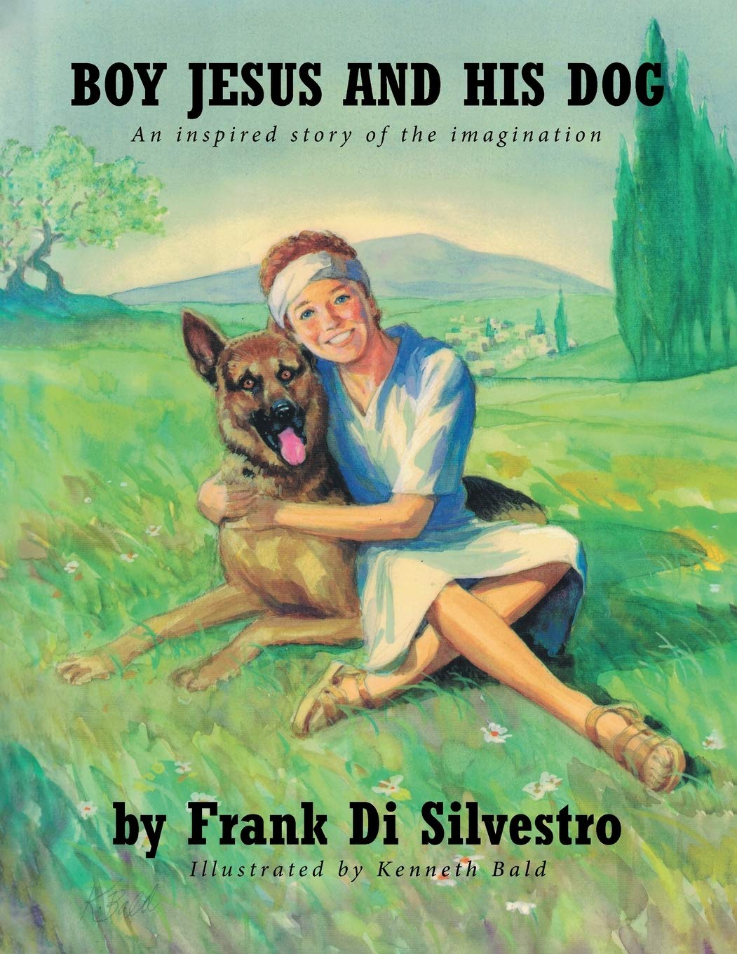 Boy Jesus And His Dog,Used