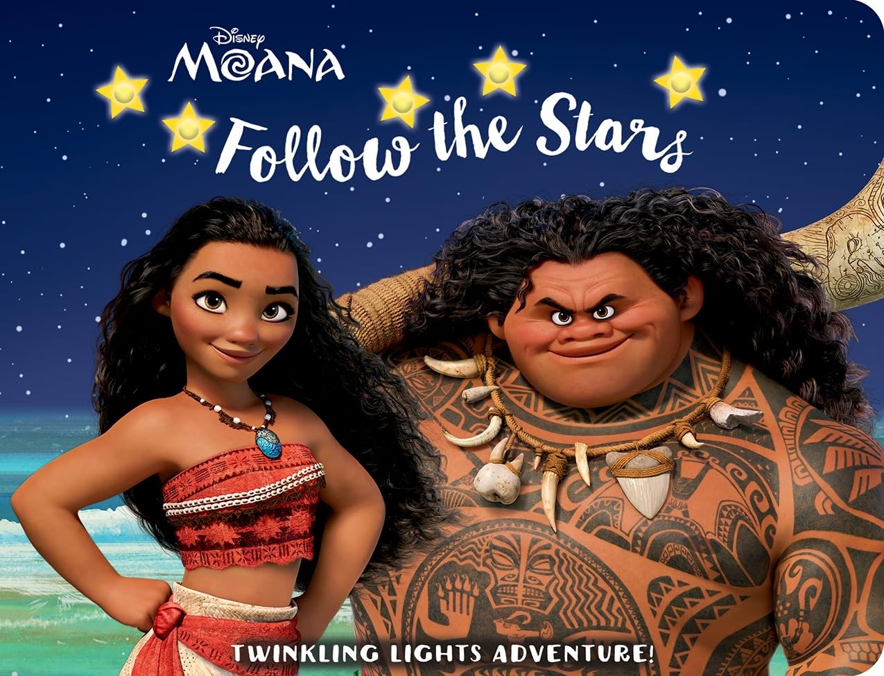 Disney Moana  Follow the Stars  Twinkling Lights Adventure!  PI Kids,Used