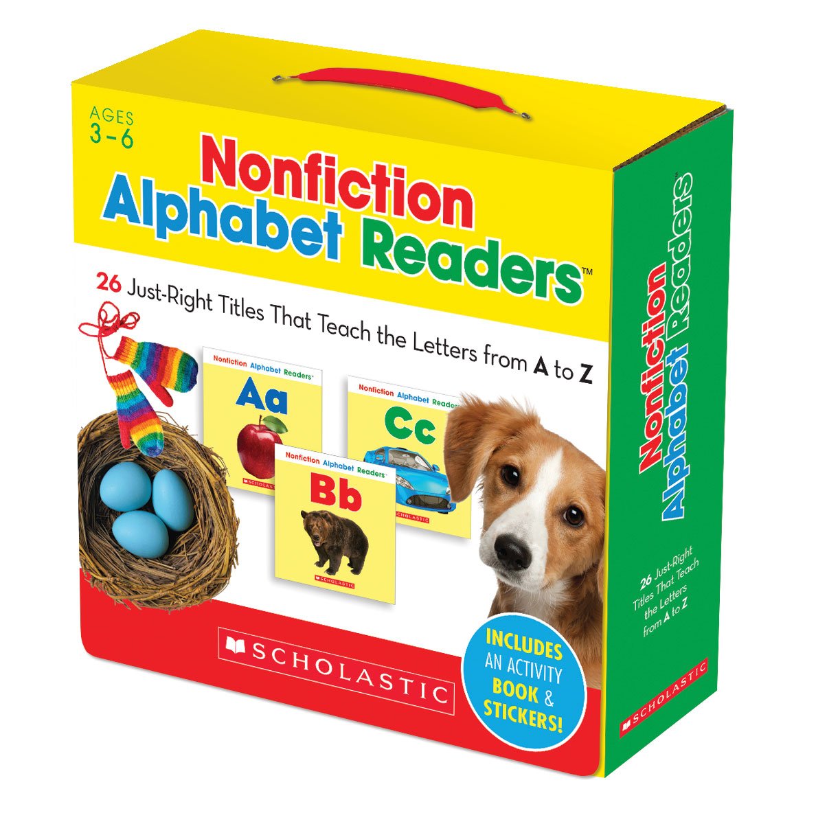 Nonfiction Alphabet Readers Parent Pack: 26 Justright Titles That Teach The Letters From A To Z