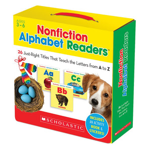Nonfiction Alphabet Readers Parent Pack: 26 Justright Titles That Teach The Letters From A To Z