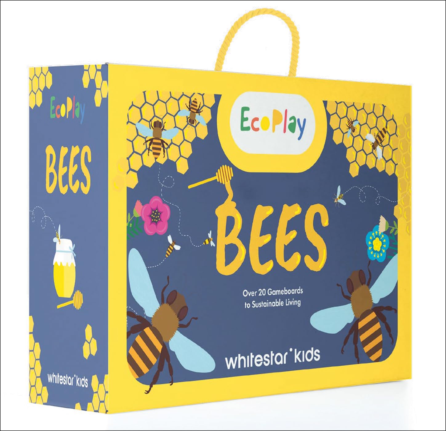 Eco Play: Bees: 20 Game Boards, Instructions, and a Book to Learn All About Bees (Travel Kits)