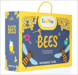 Eco Play: Bees: 20 Game Boards, Instructions, and a Book to Learn All About Bees (Travel Kits)