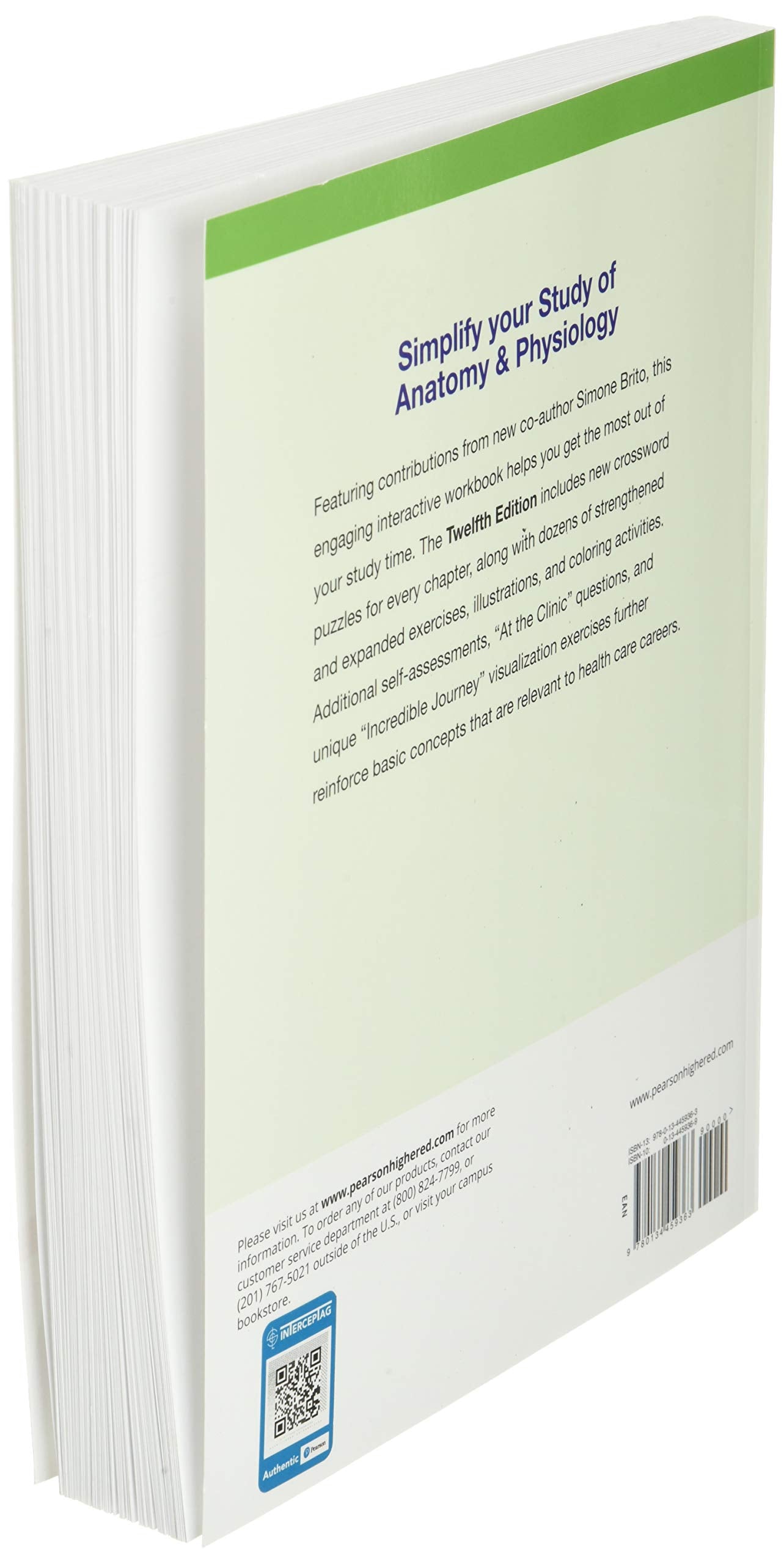 Anatomy and Physiology Coloring Workbook: A Complete Study Guide,New