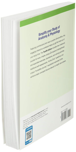 Anatomy and Physiology Coloring Workbook: A Complete Study Guide,New