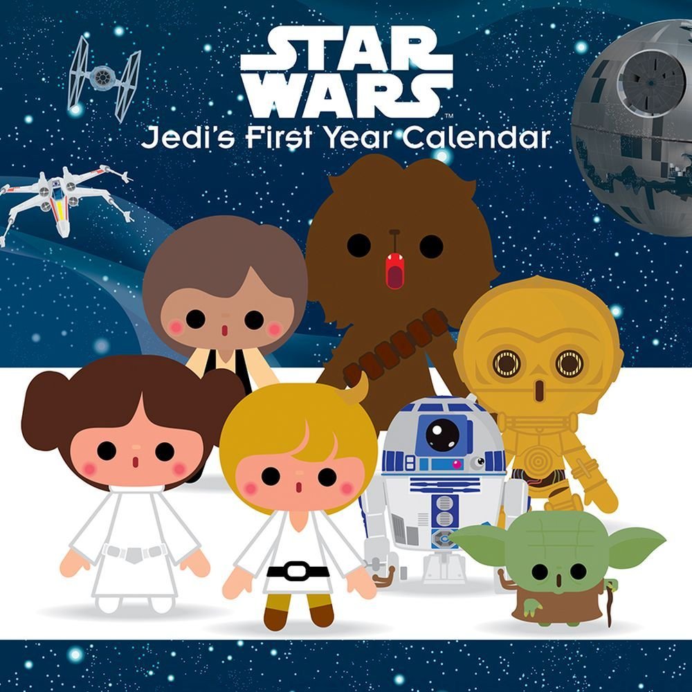 Star Wars Perpetual 2018 Wall Calendar,Used