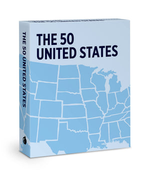Pomegranate The 50 United States Knowledge Cards - Educational Trivia Game for All Ages