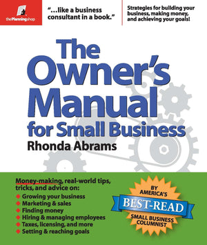 The Owner's Manual for Small Business,Used