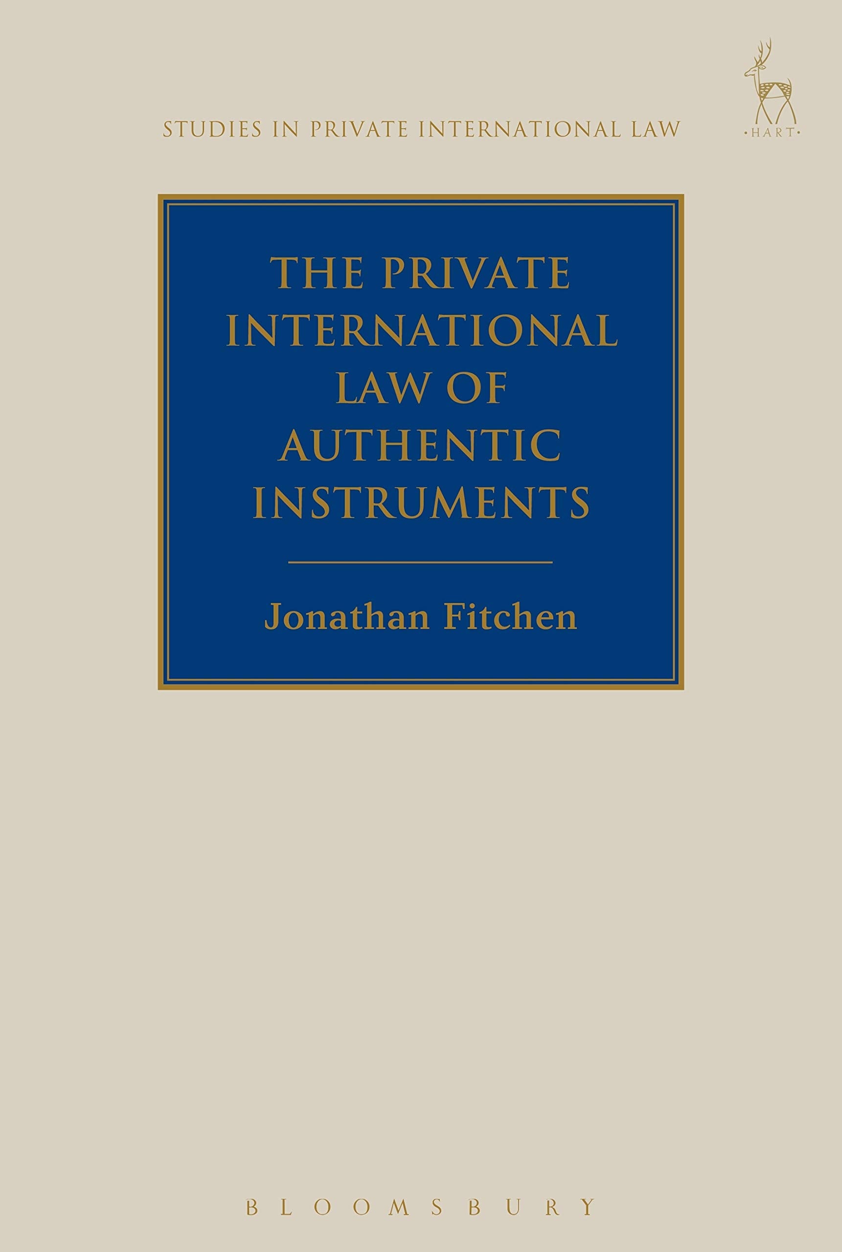The Private International Law of Authentic Instruments (Studies in Private International Law),Used