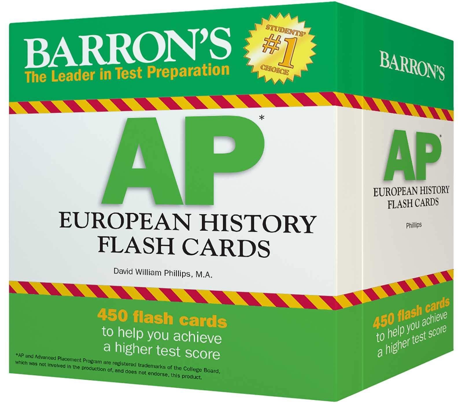 Ap European History Flash Cards (Barron'S Ap)