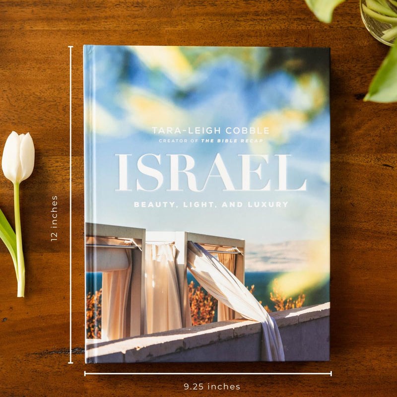 Israel: Beauty, Light, and Luxury (A Vibrant, FullColor Coffee Table Book with 350 Photos of the Holy Land's Features, Flora, &,Used