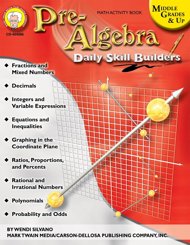 PreAlgebra: Middle Grades & Up (Daily Skill Builders),Used