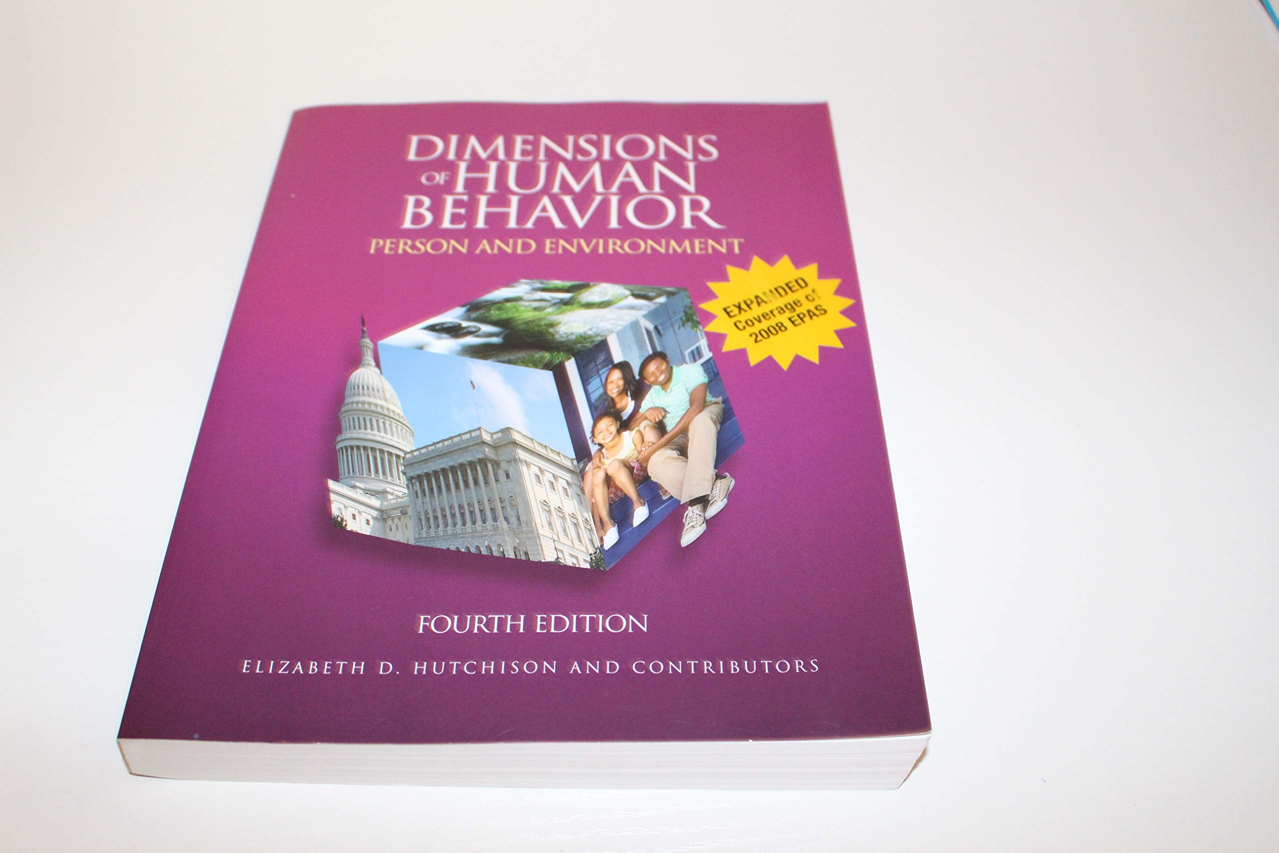 Dimensions of Human Behavior: Person and Environment, 4th Edition,Used