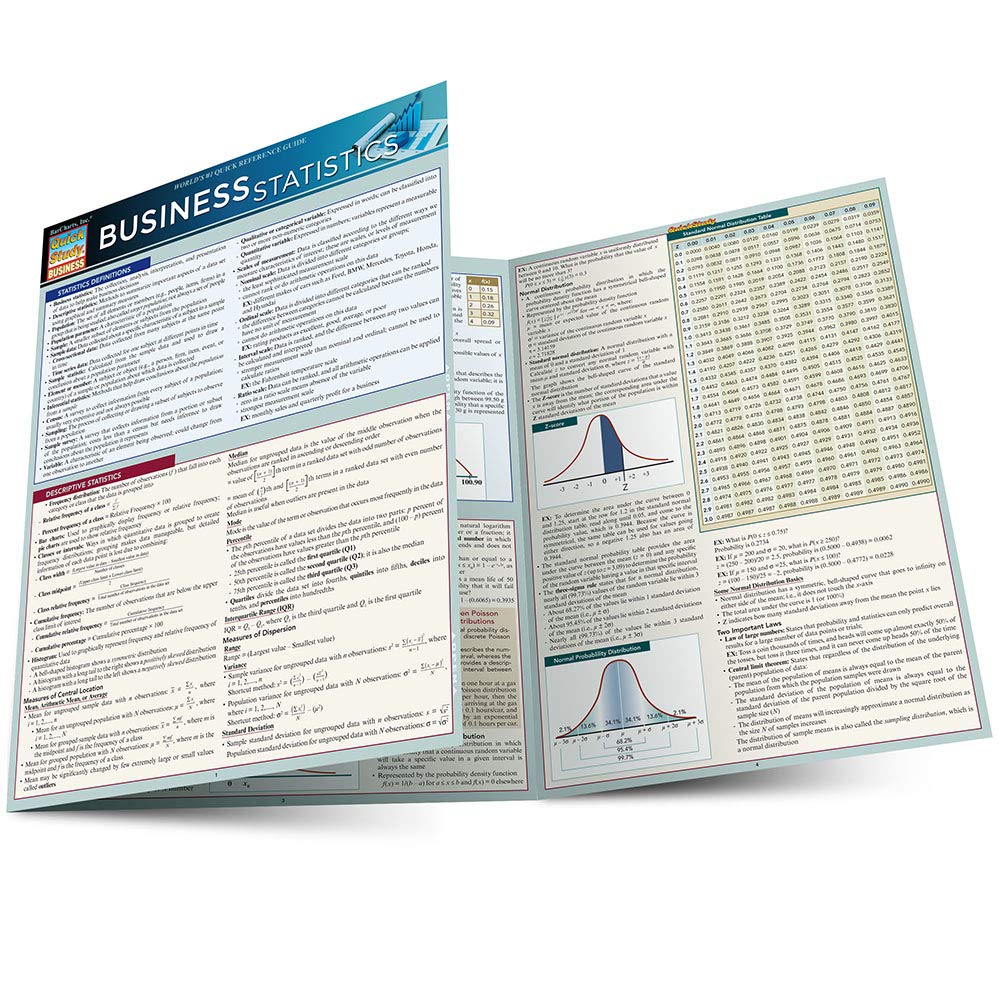 Business Statistics (Quick Study Business),Used