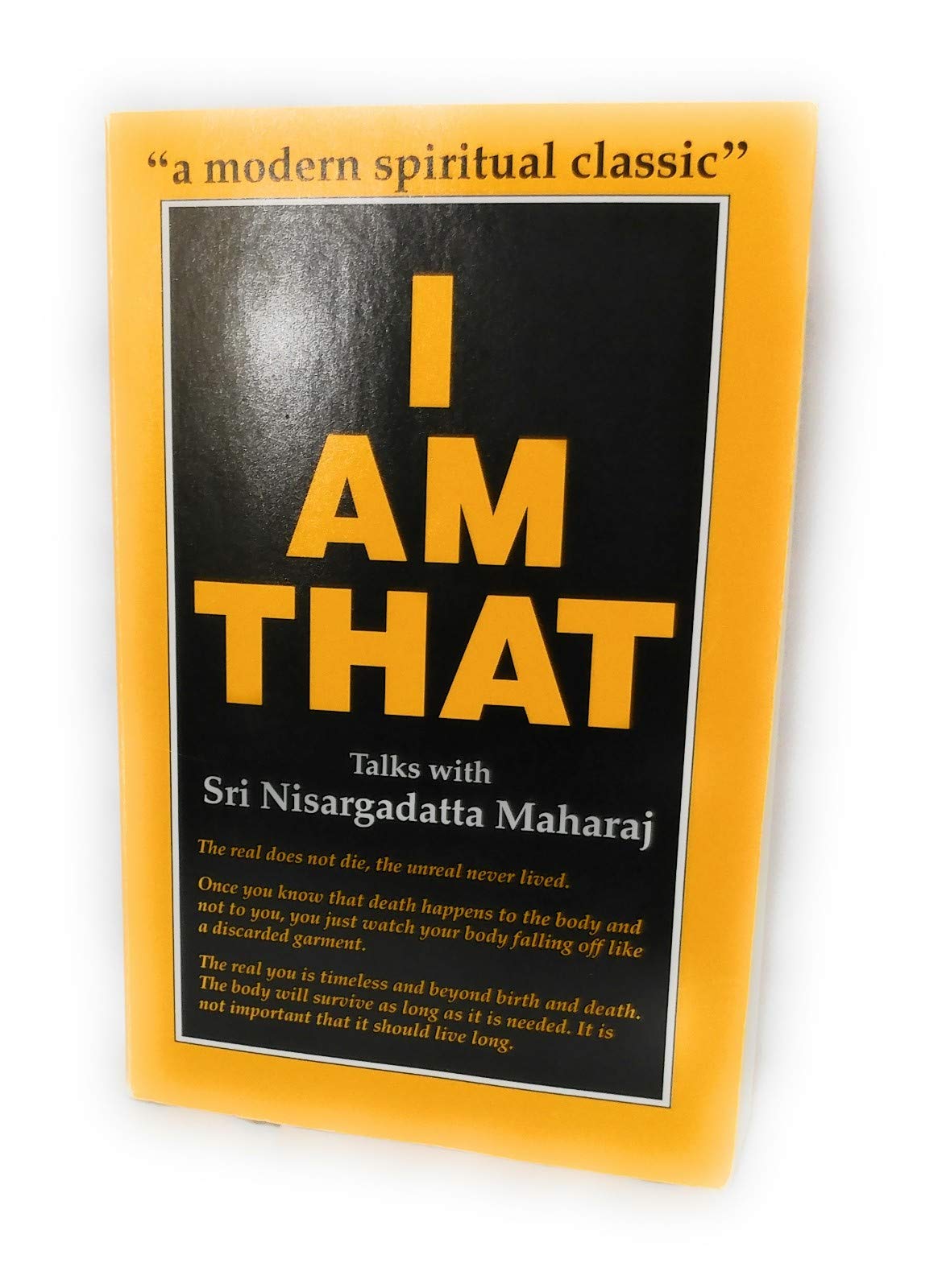 I Am That: Talks With Sri Nisargadatta Maharaj,Used