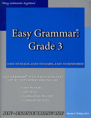 Easy Grammar 3  Teacher Edition,New