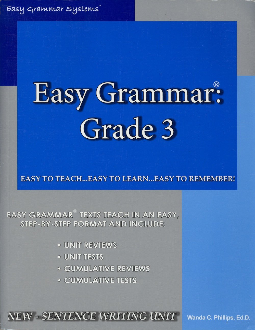 Easy Grammar 3  Teacher Edition,Used