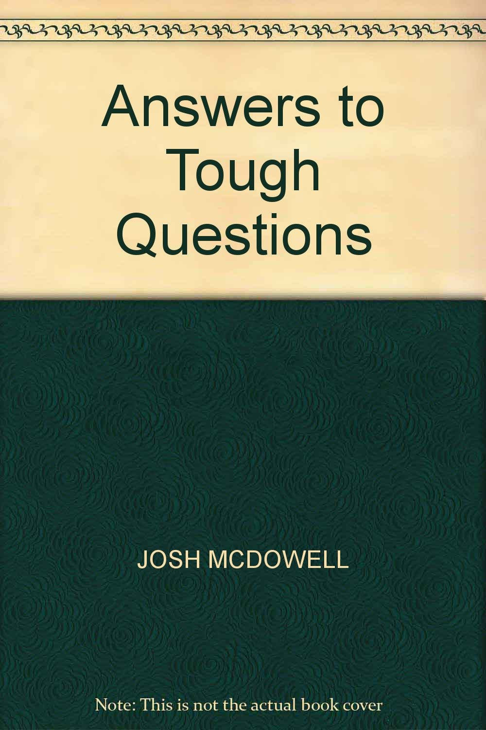 Answers To Tough Questions,Used