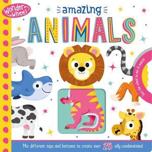 Wonder Wheel Amazing Animals: Mix and Match Board Book,Used
