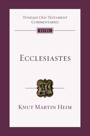 Ecclesiastes: An Introduction and Commentary (Tyndale Old Testament Commentaries),Used