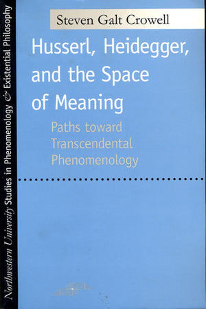 Husserl, Heidegger, And The Space Of Meaning: Paths Toward Trancendental Phenomenology (Studies In Phenomenology And Existential